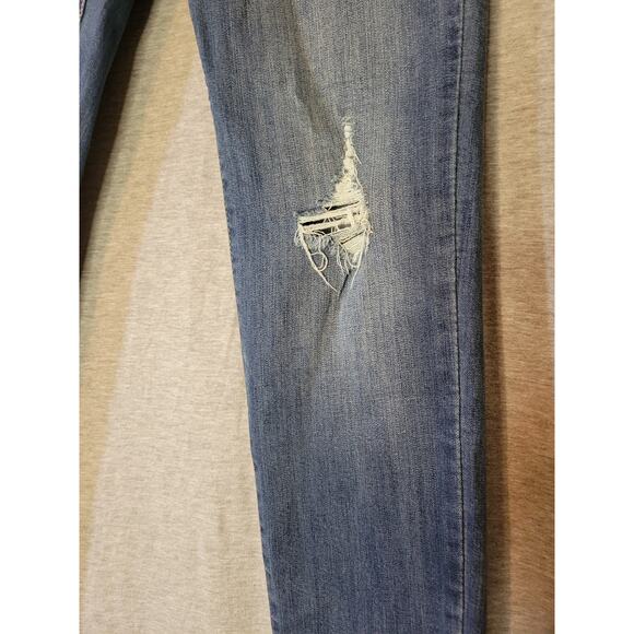 NWT Women's 1822 Denim Ripped Skinny Ankle Denim Jeans Size 6 - Picture 9 of 12